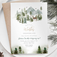 Deer Winter Onederland primeiro aniversario