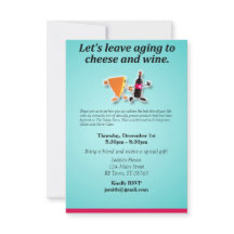 Deixar o envelhecimento com queijo e vinho