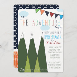 Convite Deixe a empresa começar o Chá de fraldas