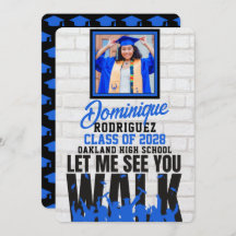 Deixe-me ver você ANDAR | Foto Azul Engraçada Form