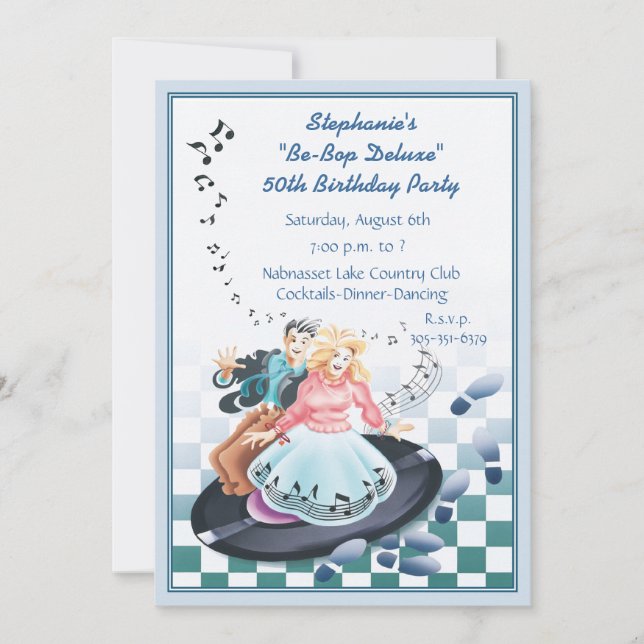 Convite Deixe o bom © do rolo das épocas (Frente)