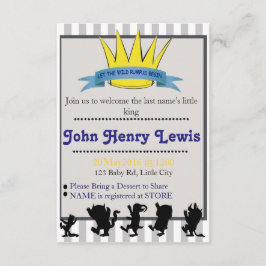 Convite Deixe o Rumpus Selvagem começar