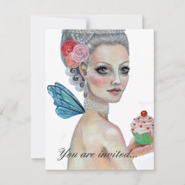 Convite Deixe-os comer bolo