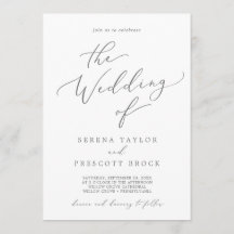 Delicado Silver Calliografia O Casamento De