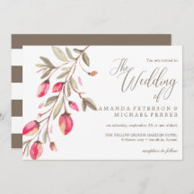 Delicate Bloom typoografia casamento russo