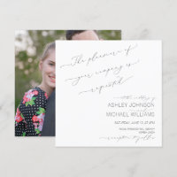 DELICATE TYPOGRAPHY Casamento Quadrado com Letra M