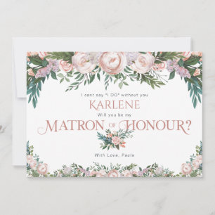 Convite Delicate Watercolor Floral Bloom