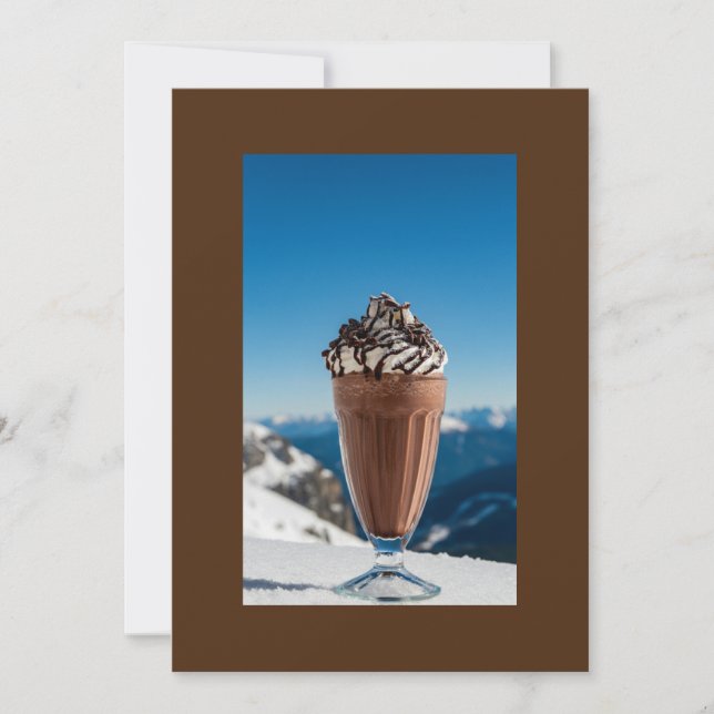 Convite delicious ice cream (Frente)