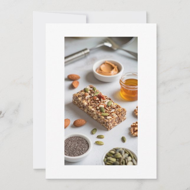 Convite delicious snack (Frente)