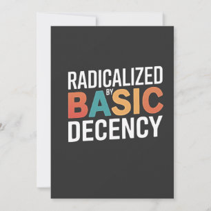 Convite Democracia Social Radicalizada Pela Decência Básic