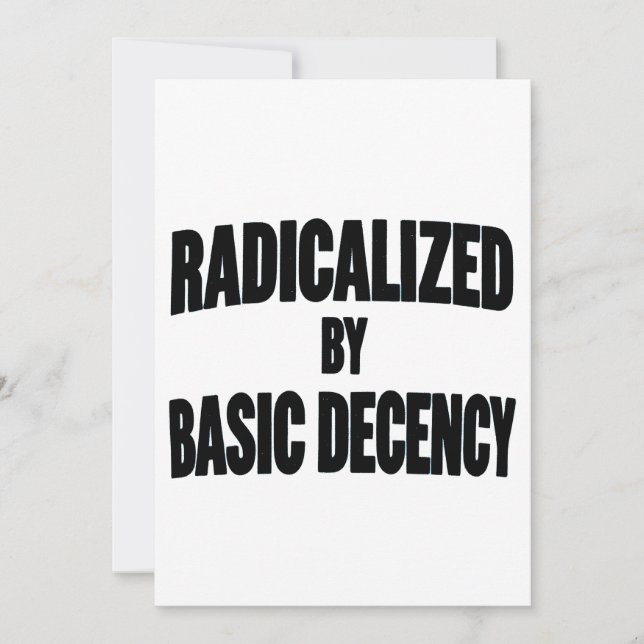Convite Democracia Social Radicalizada Pela Decência Básic (Frente)
