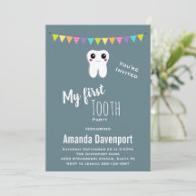 Dente dentária Feliz Meu Primeiro Dente