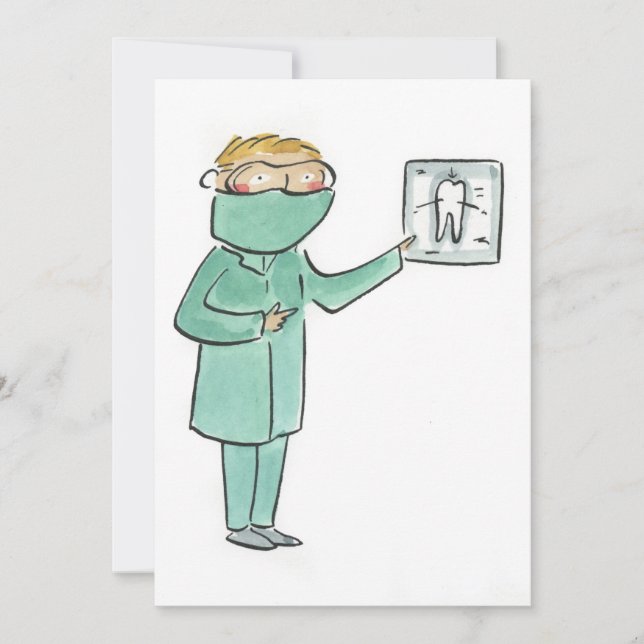 Convite Dentista (Frente)