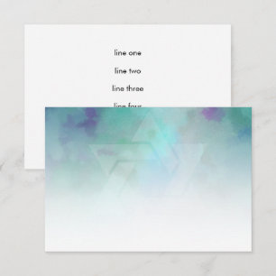 Convite Depois da festa Legal cores Azul Azul Azul Branco