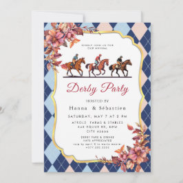 Convite Derby Party Invitation