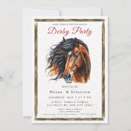 Convite Derby Party Invitation
