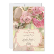 Desbotado Country Chic Flores Rosa Suave