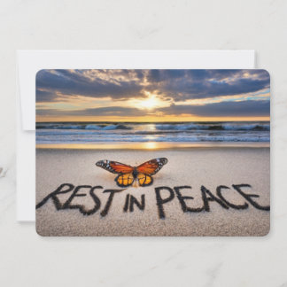 Convite descansar em paz