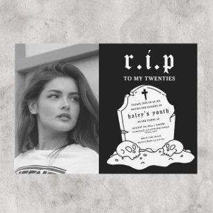 Convite DESCANSE EM PAZ Anos 20 Fotos engraçadas de funera