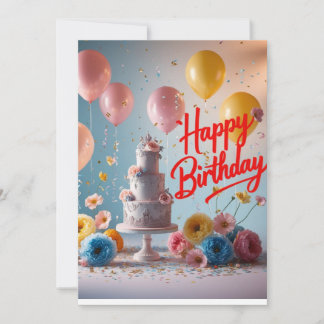 Convite Desenho de Aniversário