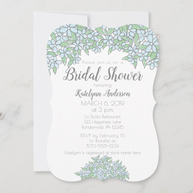 Convite Desenho De Dodle Esquece-Me De Não Casar (Frente)