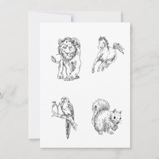 Convite Desenho de Páginas de Coloração para crianças