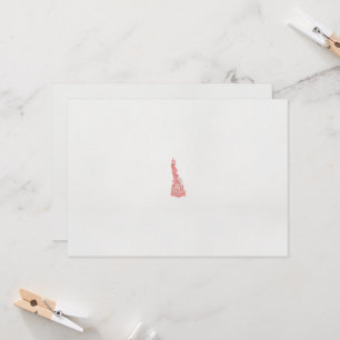 Convite desenho de uma ave com flores