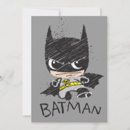Convite Desenho do Mini Clássico Batman
