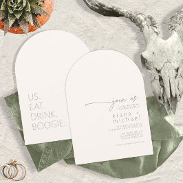 Convite Desert Vibes Bebe Boogie Ivory Arch ID1019