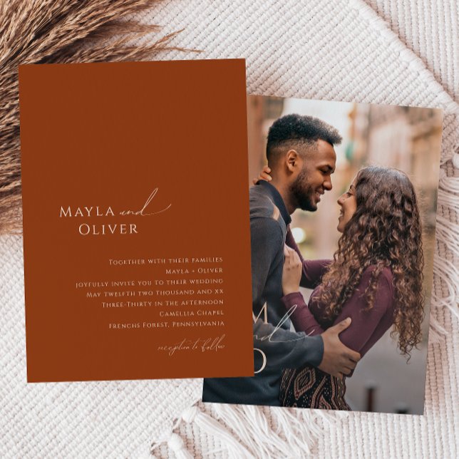 Convite Deserto Whimsic | Casamento de Fotografia em Monog (Criador carregado)