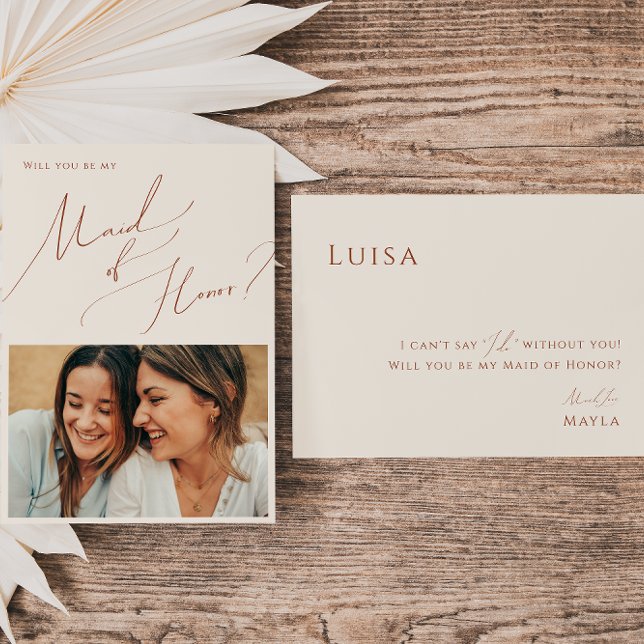 Convite Deserto Whimsic | Placa de Madrinha de casamento d (Criador carregado)
