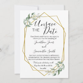 Convite Desguardar as datas de casamento mudar de ouro ver