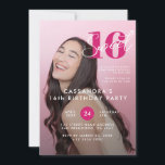 Convite Design Cobrir Doce da Revista Dezesseis Aniversári<br><div class="desc">Design Cobrir Doce Doce 16 Convite de Aniversário</div>