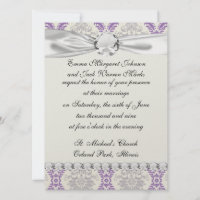 design de cinza roxa e damasco de creme