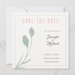 Convite Design de Flor Profissional de Casamento Salve a D