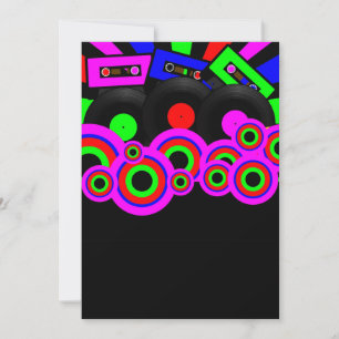 Convite Design de Partido Retroativo