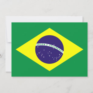 Convite Design de Sinalizador do Brasil