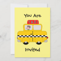 Design de táxi amarelo