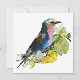 Convite Design de Verão com Lilac rostado