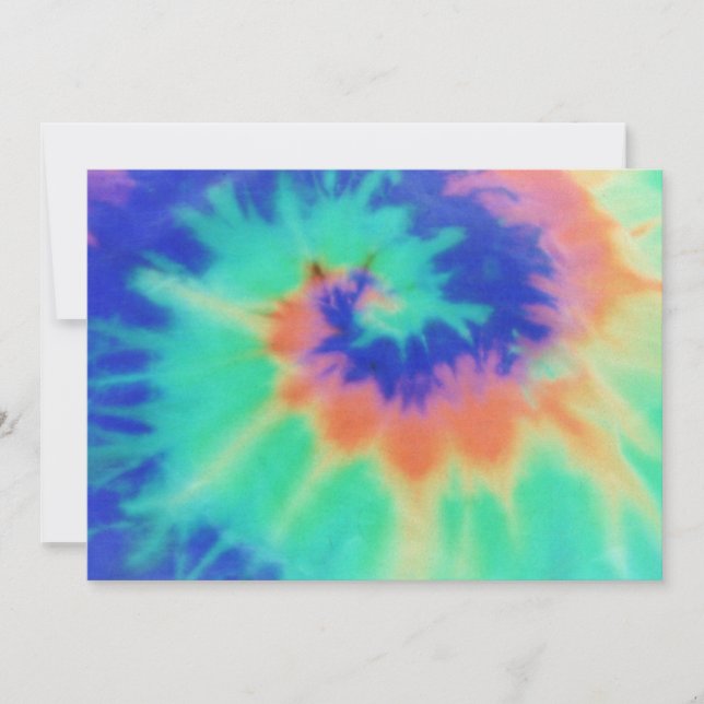 Convite Design do olhar da tintura do Convite-Laço (Frente)