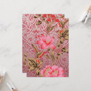 Convite Design Elegante com intrincado p floral