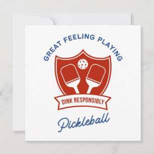 Convite Design legal de pickleball para vestir