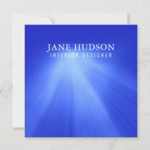 Convite Design Moderno Limpo Elegante Azul Simples Luxuoso