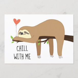 Convite design para Dia de os namorados de urso de pregui