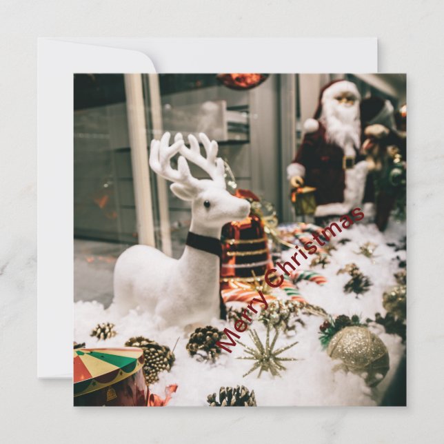 Convite Design personalizado de Feliz Natal (Frente)