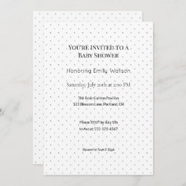 Convite Design personalizado para bebês