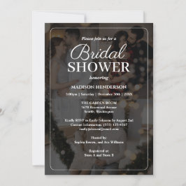 Convite Design seu próprio Chá de panela de Colagem de Fot