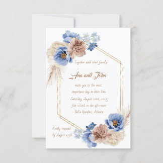 Convite Design sofisticado