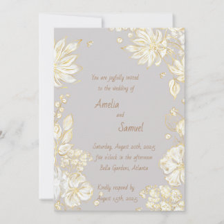 Convite Design sofisticado