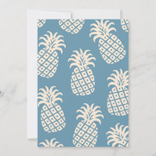 Convite Design tropical do guincho de abacaxi